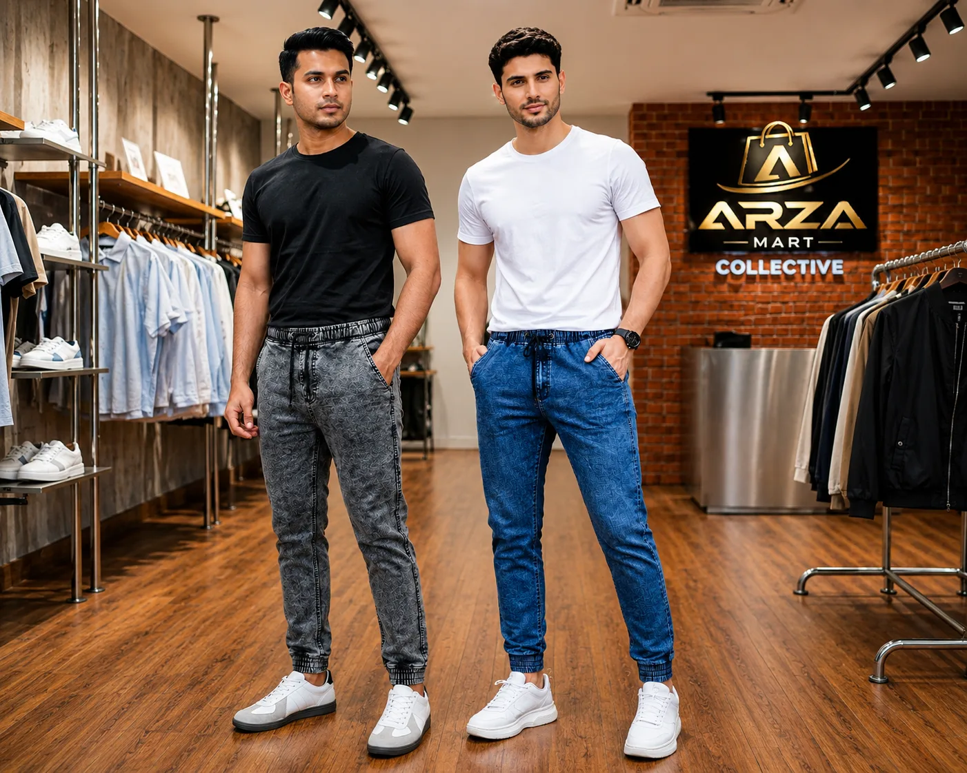 JOG06 Black Wash & Mid Blue 2piss Combo 